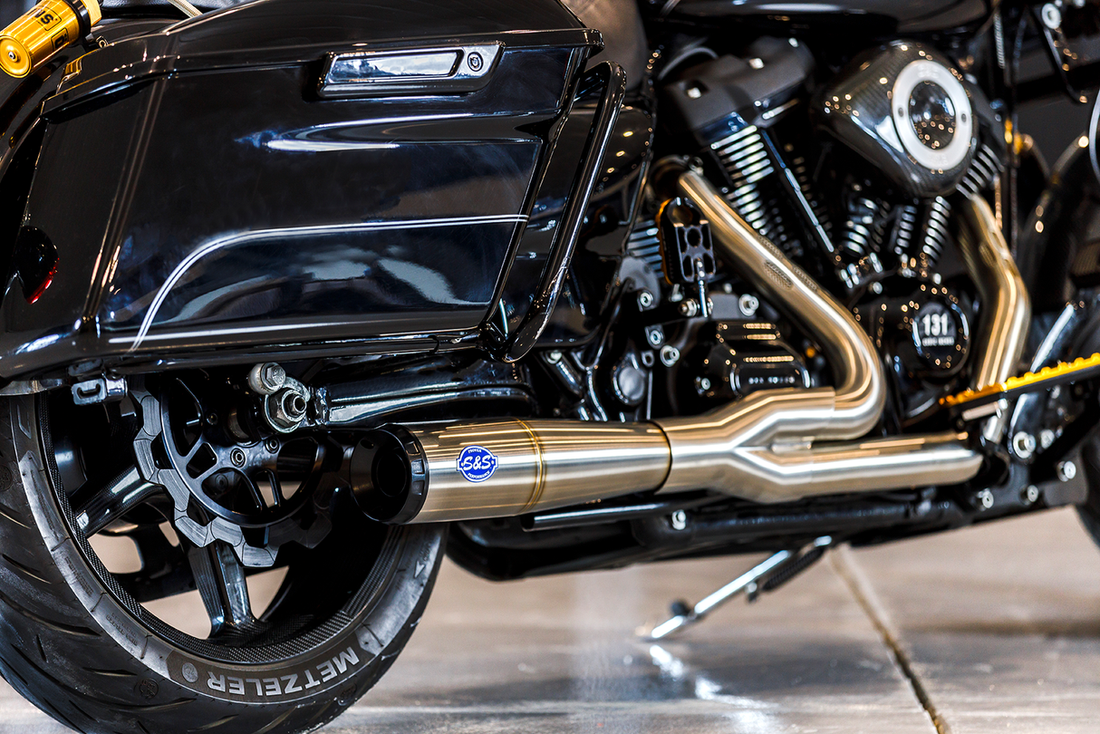 2-into-1 Diamondback Exhaust System - Stainless Steel - 50-State - 1800-2542