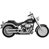 Vance & Hines Twin Slash 3" Slip-On Mufflers Chrome - 16844 For Harley Softail 2007-2009