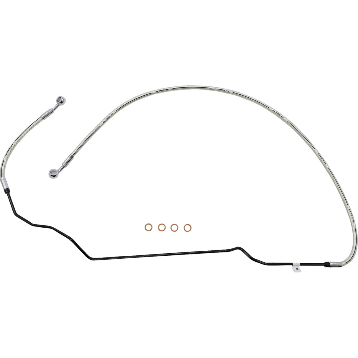 Magnum Shielding E-Z Align Series Brake Line - AS375033 For Indian Scout 2018-2024