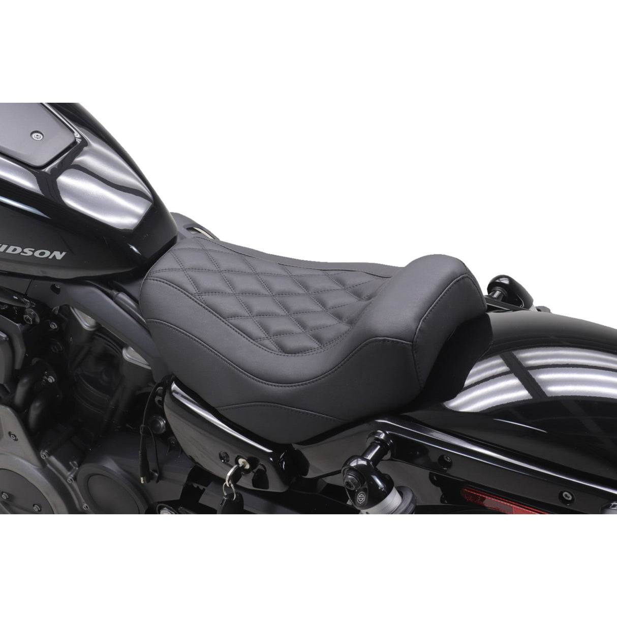 Mustang Tripper™ Solo Seat Double Diamond Nightster - 83100 For Harley Sportster 2022-2025