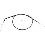 Magnum Shielding Black Pearl™ Braided Throttle Idle Cable — Throttle 31-7/8" - 43362 For Harley Sportster 2007-2021