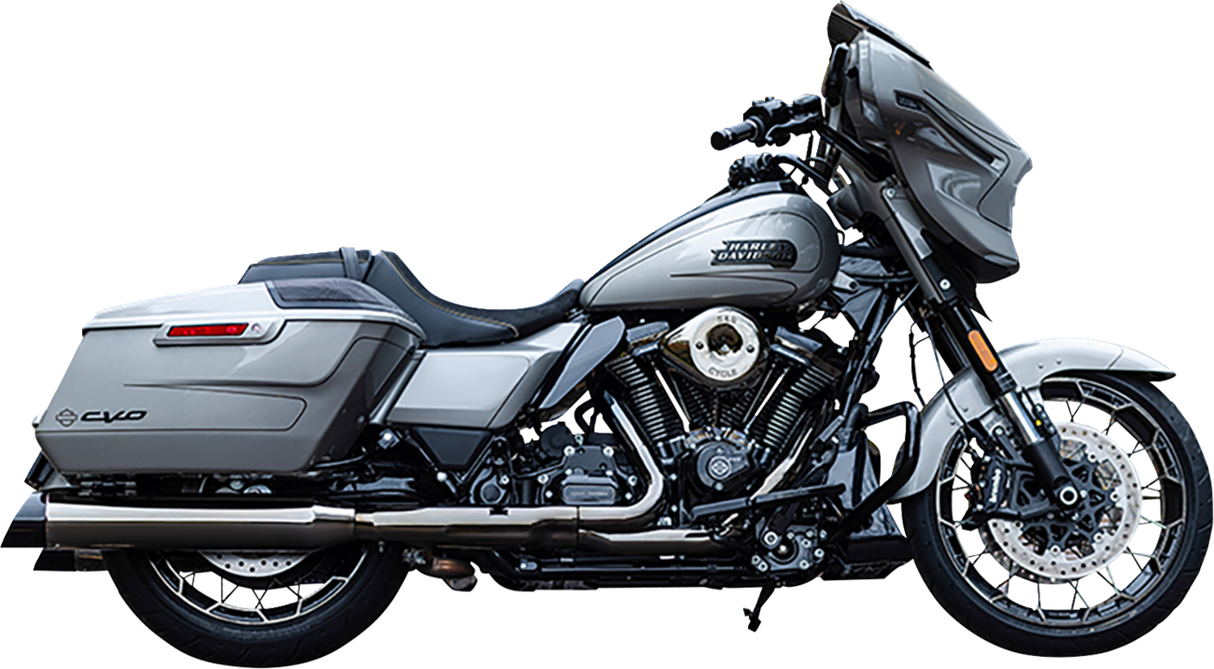 4-1/2" MK45 Performance Slip-On Mufflers - Lava Chrome - 50-State - 1801-1810