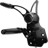 Hawg Halters Inc Forward Cntrls Black Slotted FLH - FCK-F14AS-FR-SE For Harley Touring 2014-2023
