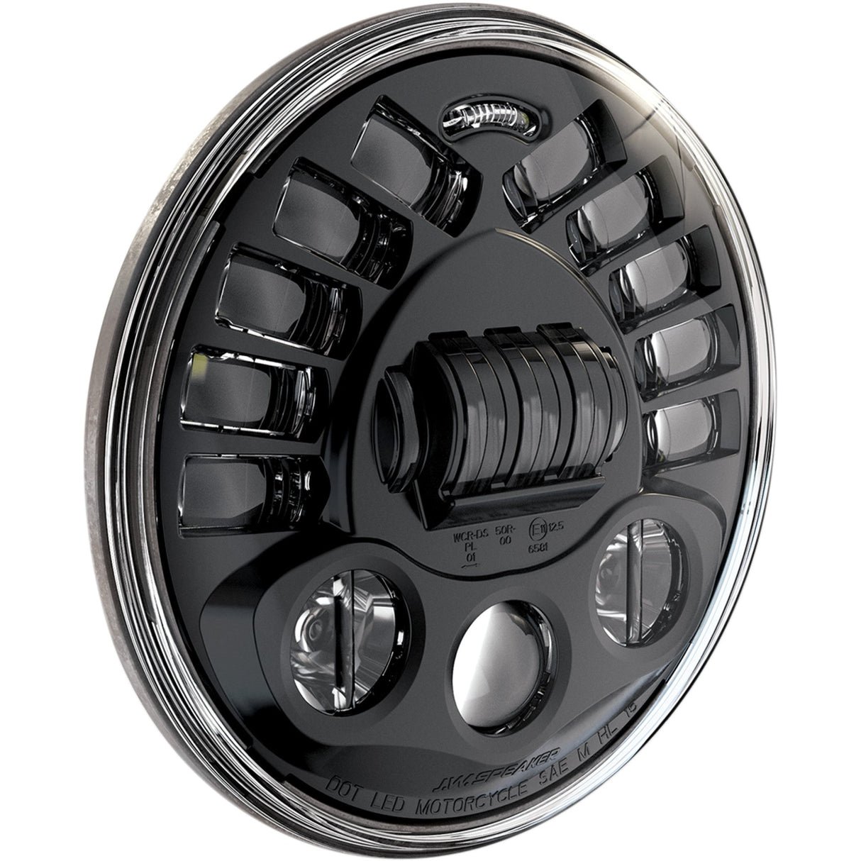 J.W. SPEAKER 2001-1773 0555011 7" LED Adaptive 2 Headlight Adaptive 2 LED Headlight - 7" - Black