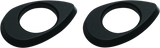 Kuryakyn 2847 Kuryakyn Front Turn Signal Mounts Black