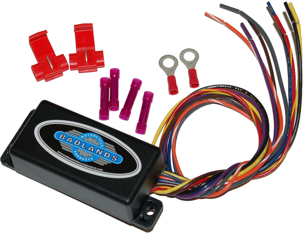 Namz Custom Cycle Hardwire Illum R-B-T With LEQ XL FX - ILL-01 For Harley Motorcycles 1985-2017