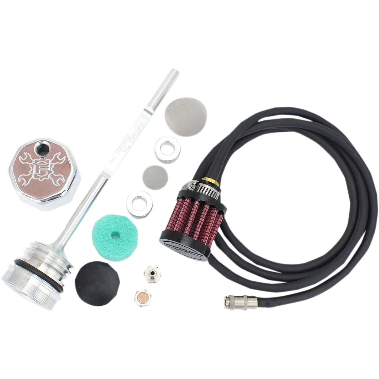Feuling Oil Pump Corp. Vented Dipstick - 3087 For Harley Touring 2017-2026