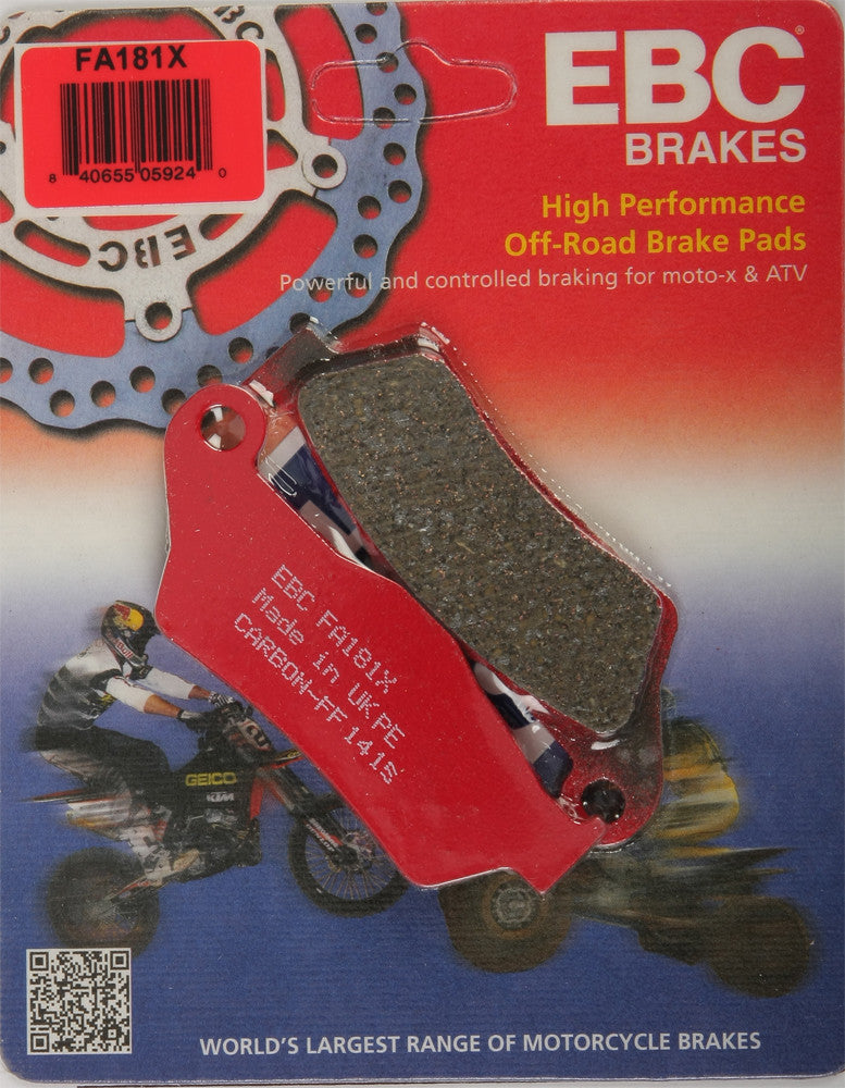 Ebc 15-181X FA181X BRAKE PADS