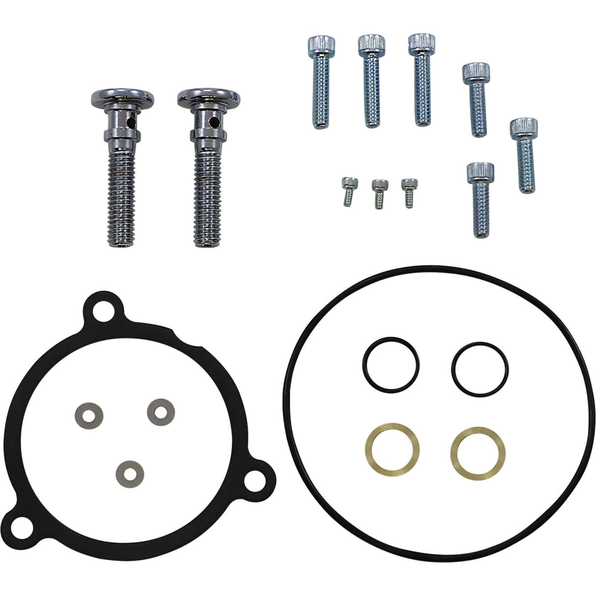 Arlen Ness Replacement Velocity 90° Hardware Kit - 602-019 For Harley Motorcycles 2017-2025