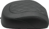 Mustang Motorcycle Breakout Wide Tripper Solo Passenger Seat Diamond Stitch Black - 83063 For Harley Softail 2018-2020