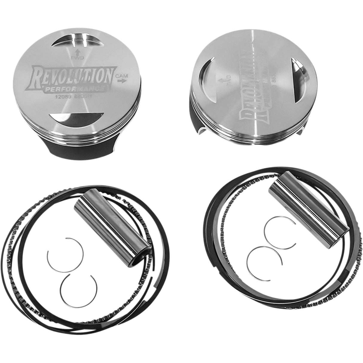 Revolution Performance, Llc Piston Kit - RP301-116W For Harley Motorcycles 2007-2017