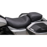 Mustang Wide Tripper™ Passenger Seats Black Stitch - 88411 For Harley Touring 2023-2026