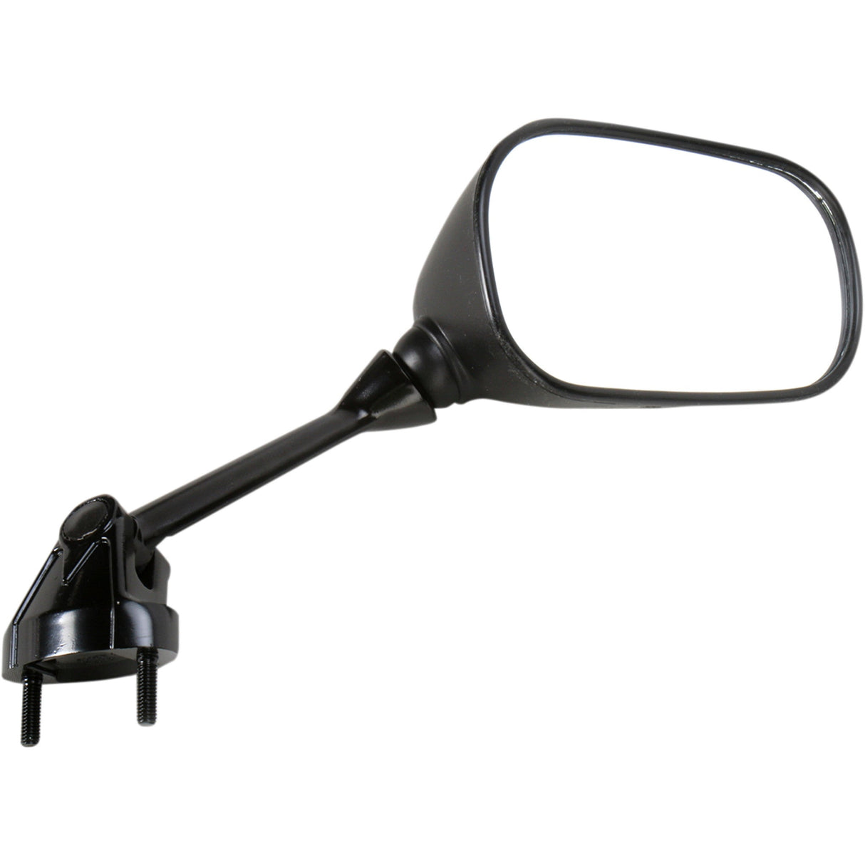 EMGO 0640-0685 20-43071 OEM-Style Replacement Mirror Mirror - Side View - Rectangle - Black - Right