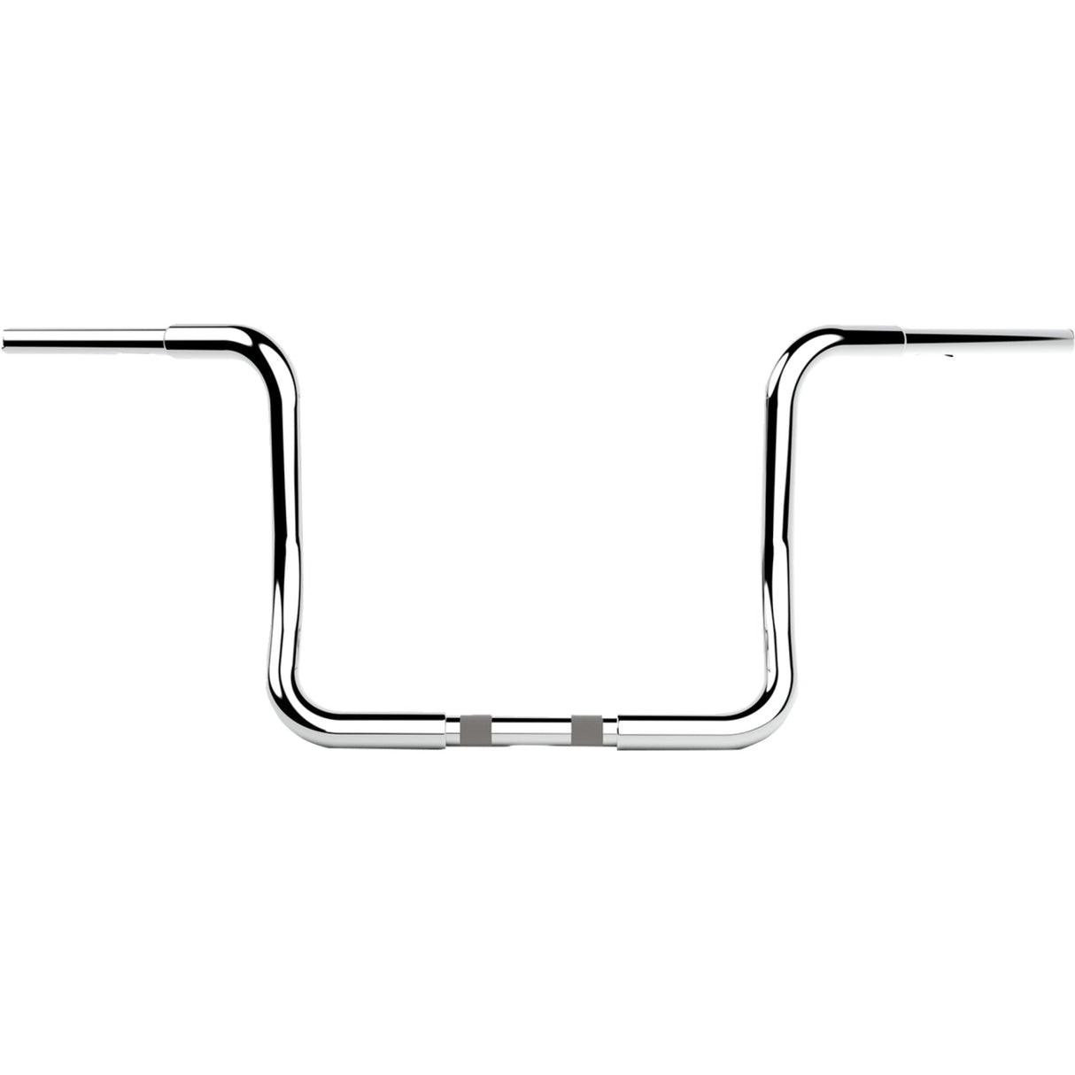 LA Choppers Twin Round Handlebar 12" Chrome - LA-7325-12C For Harley Touring 1996-2023