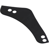 Arlen Ness Replacement Breather Bolt Cover Plate Inverted Method Clear Tear Sidekick Left Black - 600-052 For Harley Motorcycles 2017-2025