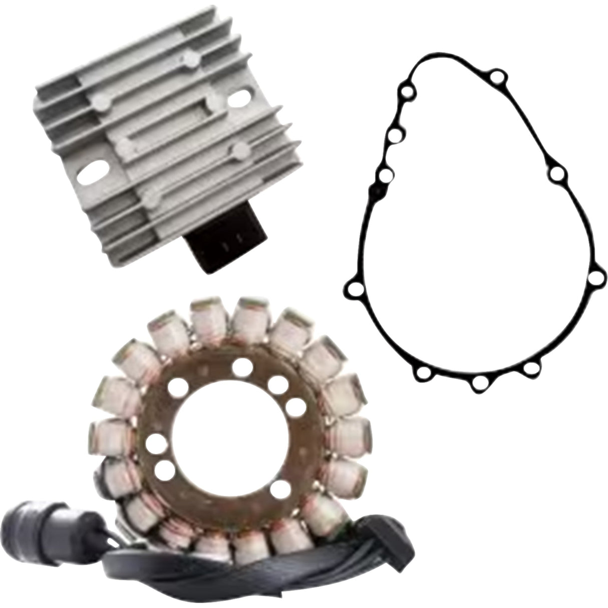 RICK'S MOTORSPORT ELECTRIC 2112-2078 99-213 Charging Kit '03-'06 kawasaki
