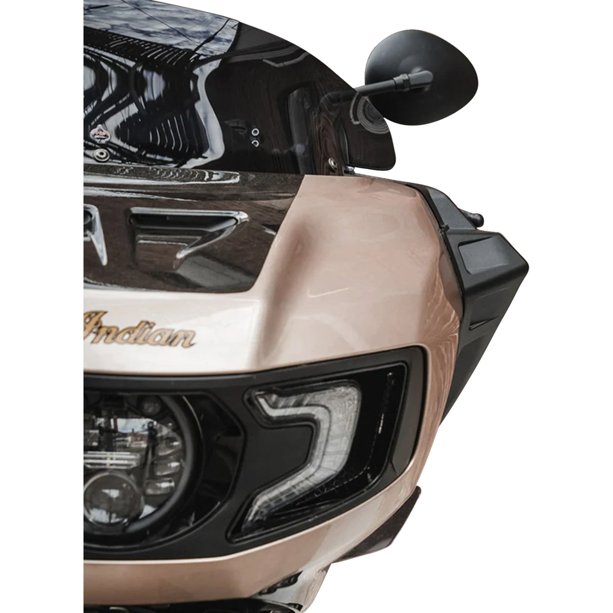 Klock Werks Flare Wind Deflector - KWS-04-0580 For Indian 2020-2025