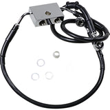 DRAG SPECIALTIES Brake Line Front - Black