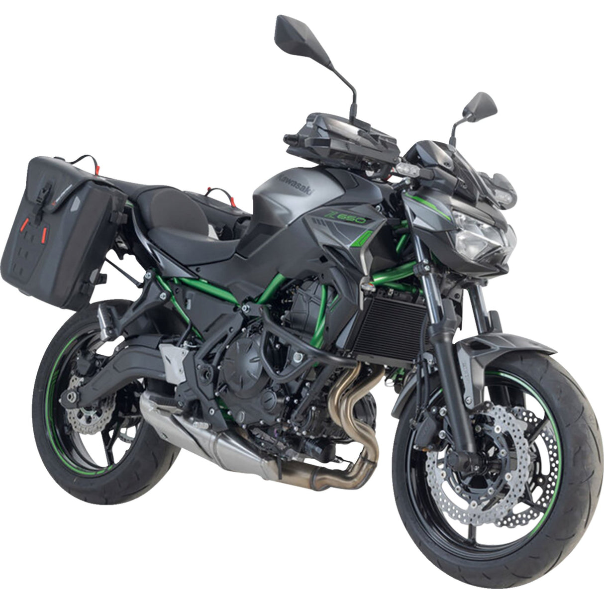 SW-MOTECH 3580-0307 BC.SYS.08.866.31001B SysBag Side Bag System black - kawasaki ex650 ninja/z650 '16-'24