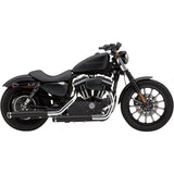 Cobra 3" Slashcut Slip-On Mufflers XL Black - 6031RB For Harley Sportster 2014-2022