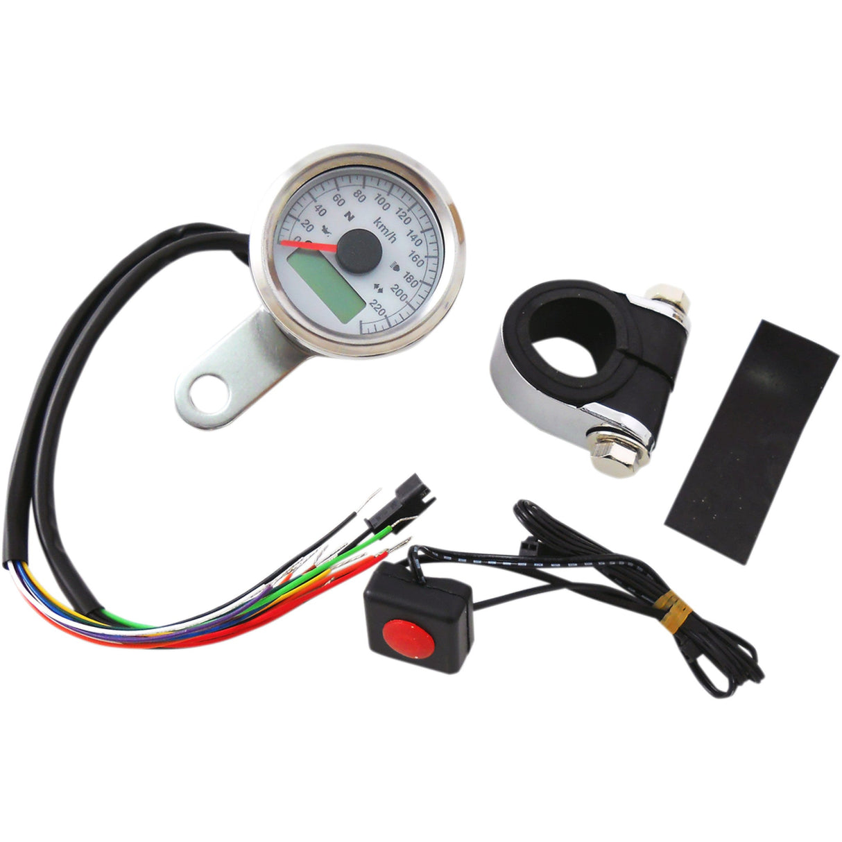 Drag Specialties Gauge Kit - 2210-0419 For Harley Motorcycles 1986-2003