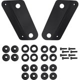 Memphis Shades Windshield Adapter Kit Black - MEB9085 For Harley Street Glide 2023-2026
