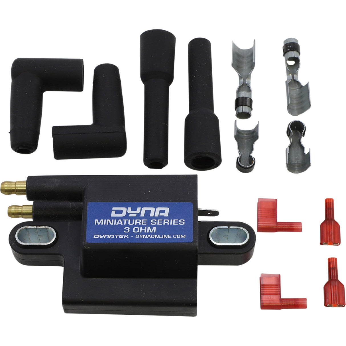 DYNATEK 2102-0003 DC1-3 Miniature Series Coil Miniature Coils - Dual Tower - Single-Fire - Dual-Plug