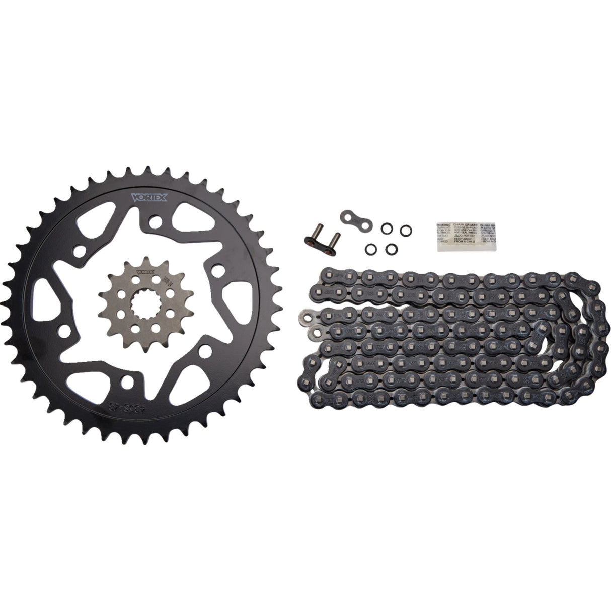VORTEX 1230-1107 CK6385 OES Original Equipment Steel Chain Kit Chain Kit - Yamaha - YZF-R3
