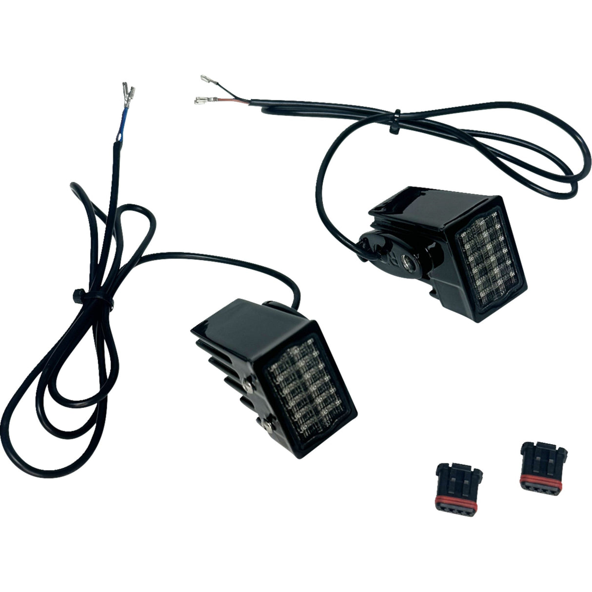 CUSTOM DYNAMICS 2020-2292 CD-RTS-18ST-B Rear Strut Mount LED Turn Signals - Black with Smoke Lens