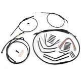 Burly Brand Complete Cable Kit - B30-1190 For Harley Dyna 1996-2005
