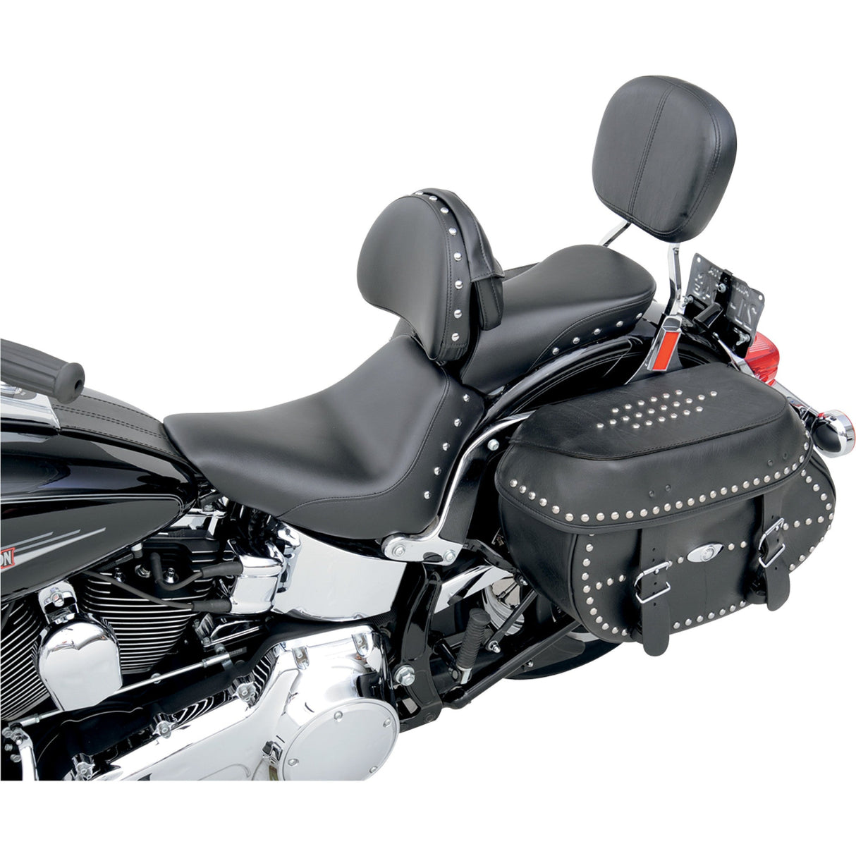 Saddlemen Renegade Deluxe Pillion Pad - 806-12-015 For Harley Softail 2006-2017