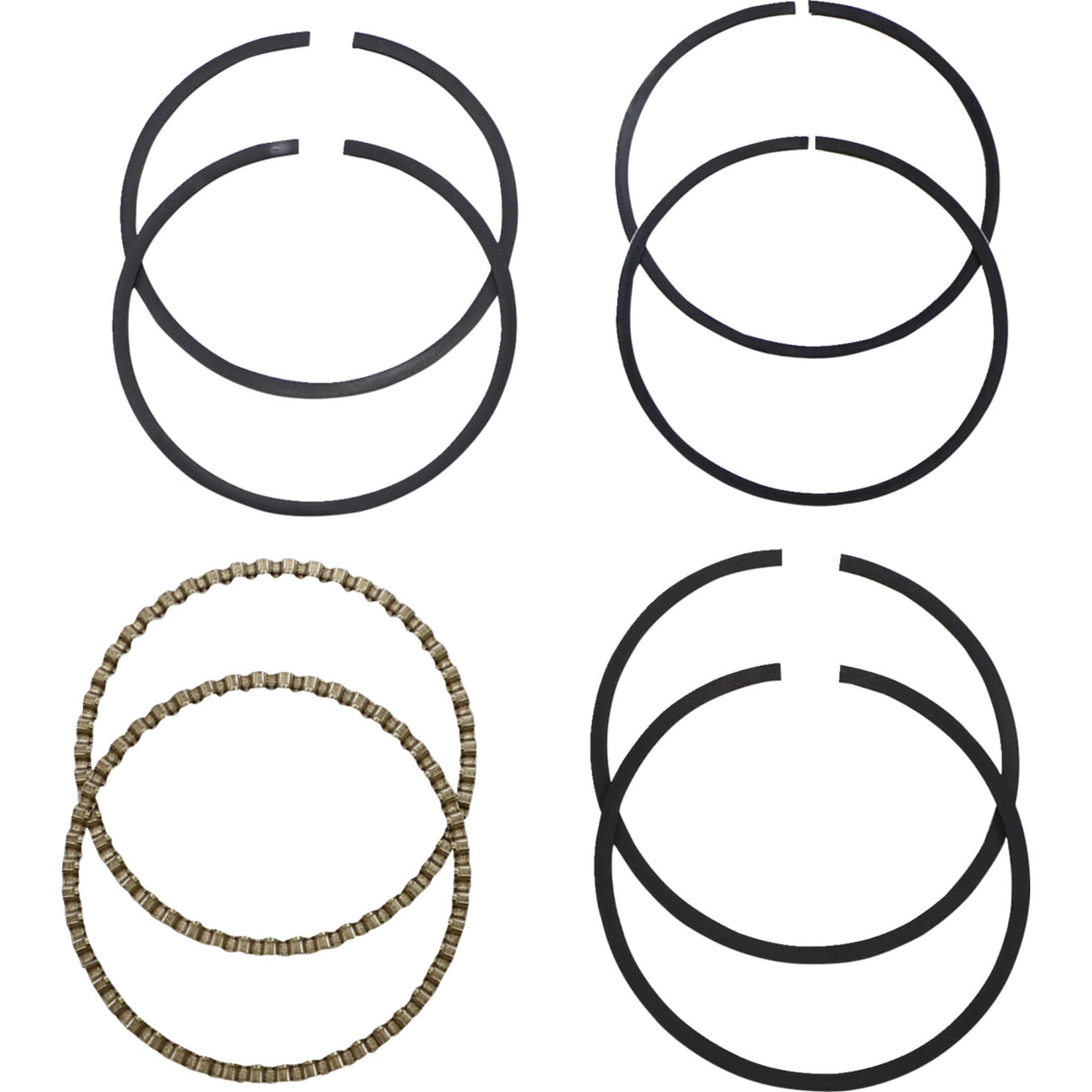 Hastings Piston Ring Set - 2M6164040 For Harley Electra Glide / Softail / Sportster 1980-2010