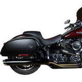 Drag Specialties Predator Seat - 0802-1519 For Harley Softail 2018-2023