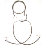 MAGNUM SHIELDING 1741-5087 SSC1304-31 XR Stainless Extreme Response Front Brakeline Kit - Stainless Steel