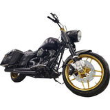 RC Components Laguna Wheel Laguna Front Dual Disc Without ABS Gold 19x3 - 193-140G-F For Harley Touring 2009-2023