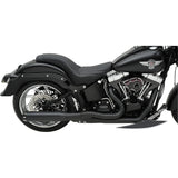 Bassani Xhaust Road Rage II B1 Power 2-Into-1 Exhaust System - 1S18RB For Harley Softail 1986-2017