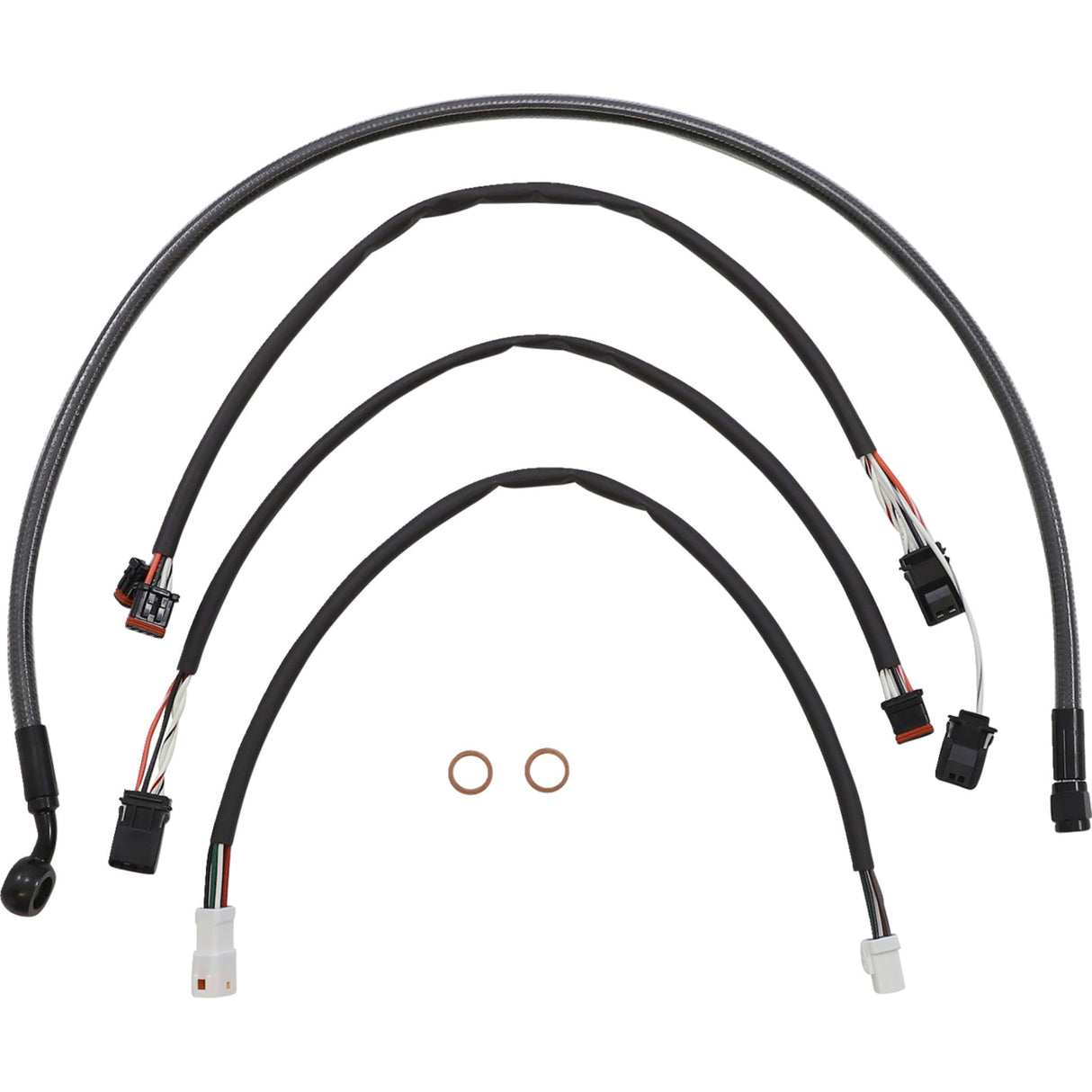 MAGNUM SHIELDING 0662-0964 487992 Black Pearl™ Designer Handlebar Installation Kit