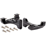 Arlen Ness Forged Passenger Floorboard Mounts Passenger All Black - 410-032 For Harley Touring 1999-2026