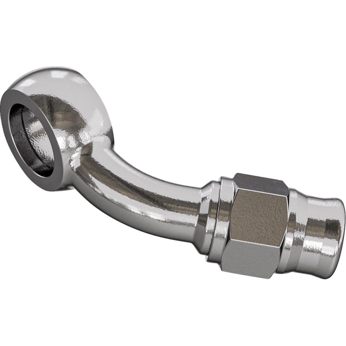 GOODRIDGE 1742-0728 P5094-03C Banjo Adapter Banjo Adaptor - 3/8" - 45°
