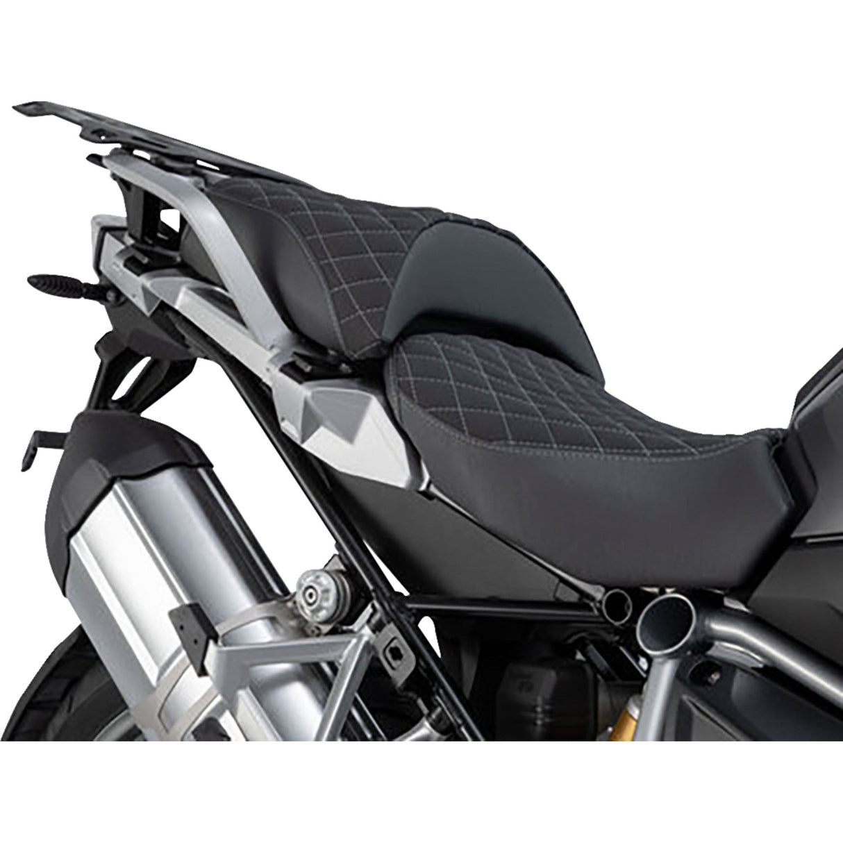 SW-MOTECH 3580-0361 KFT.07.664.70001/B TRAX ADV Aluminum Case System black - bmw r 1200/1250 gs '12-'24