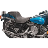 Mustang Fastback™ Seat Fastback™ Stitched Black - 75445 For Harley 1982-1994
