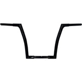 FAT BAGGERS INC. 0601-5518 707014-B 1-1/4" EZ Install Flat Top Handlebar - 14" - Black