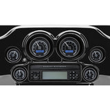 DAKOTA DIGITAL 2212-0573 MVX-8200-KG-K MVX-8K Series Analog/Digital Gauge Kit — 8200KGK Model - MVX-8K Series Analog/Digital 2-Gauge Kit - Black Bezel - Black Face with Gray Background