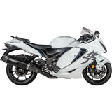 AKRAPOVIC 1811-4838 S-S13SO4-HRAATBL/1 Slip-On Line Mufflers titanium black - suzuki gsx-1300r hayabusa