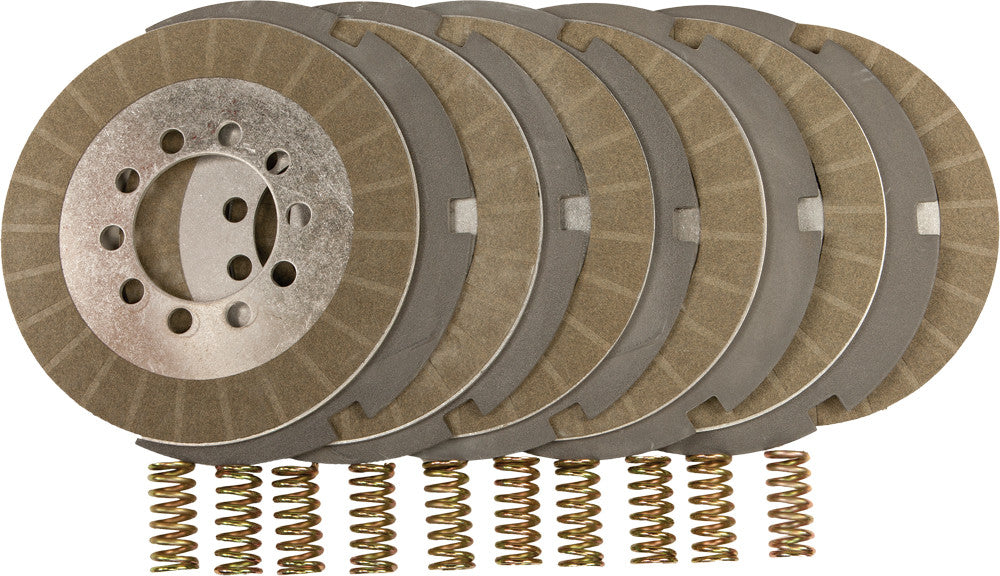 Energy One E1 Clutch Kit Extr PLT BT 4SPD Frictions Plates AND Springs - BTX-5 For Harley Motorcycles 1970-1984