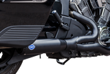 2-into-1 Qualifier Exhaust System - Race Only - Black - Stainless Steel - 1810-3176