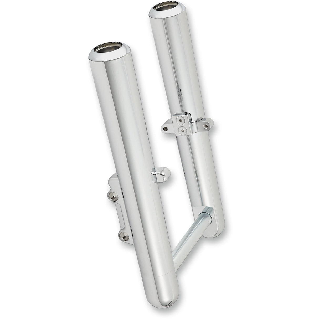 Arlen Ness Hot Legs Fork Leg — Smooth Chrome Custom Single Disc Smooth - 06-520 For Harley Touring 2008-2013