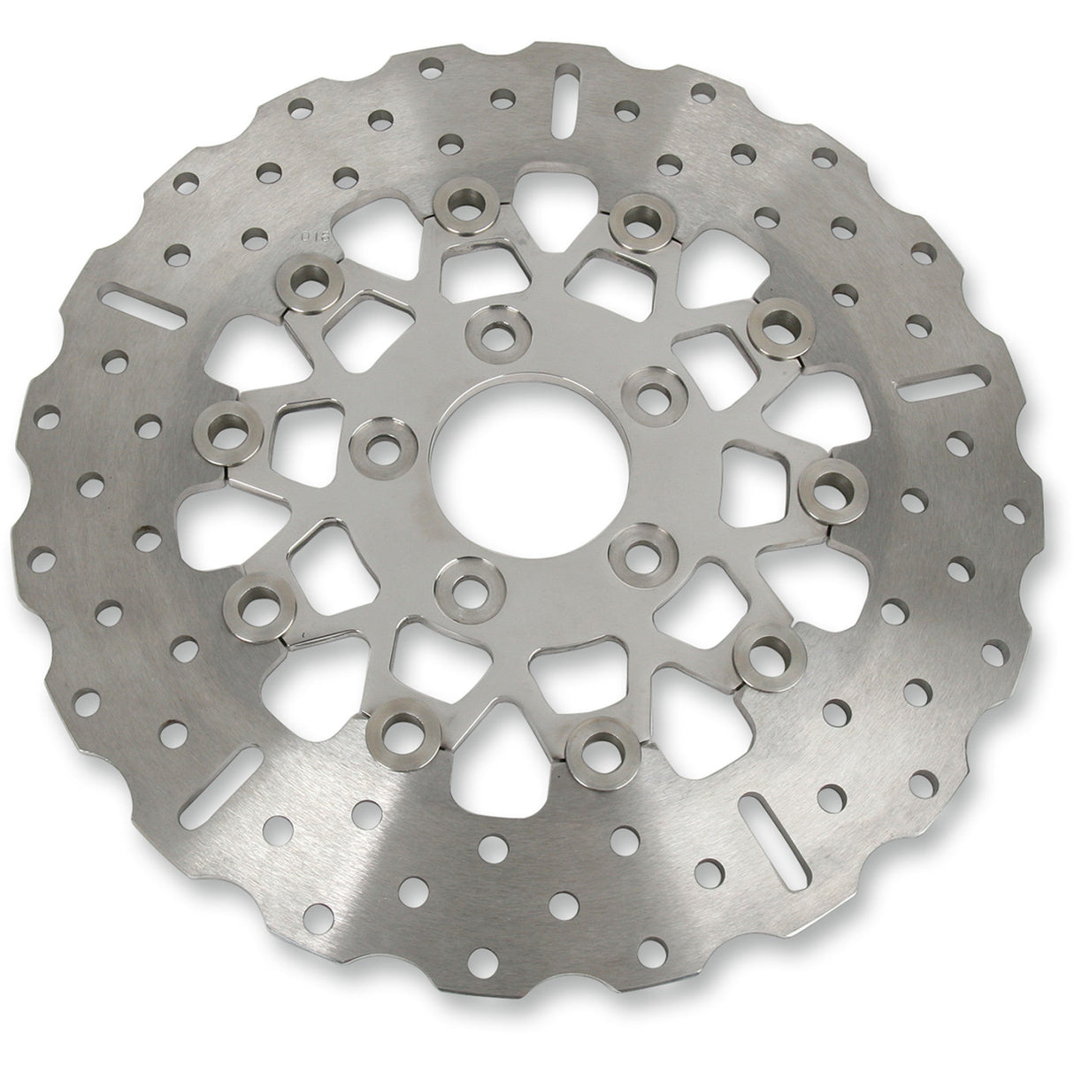 EBC Custom Stainless Steel Rear Brake Rotor Silver - RSD018C For Harley Motorcycles 2000-2023
