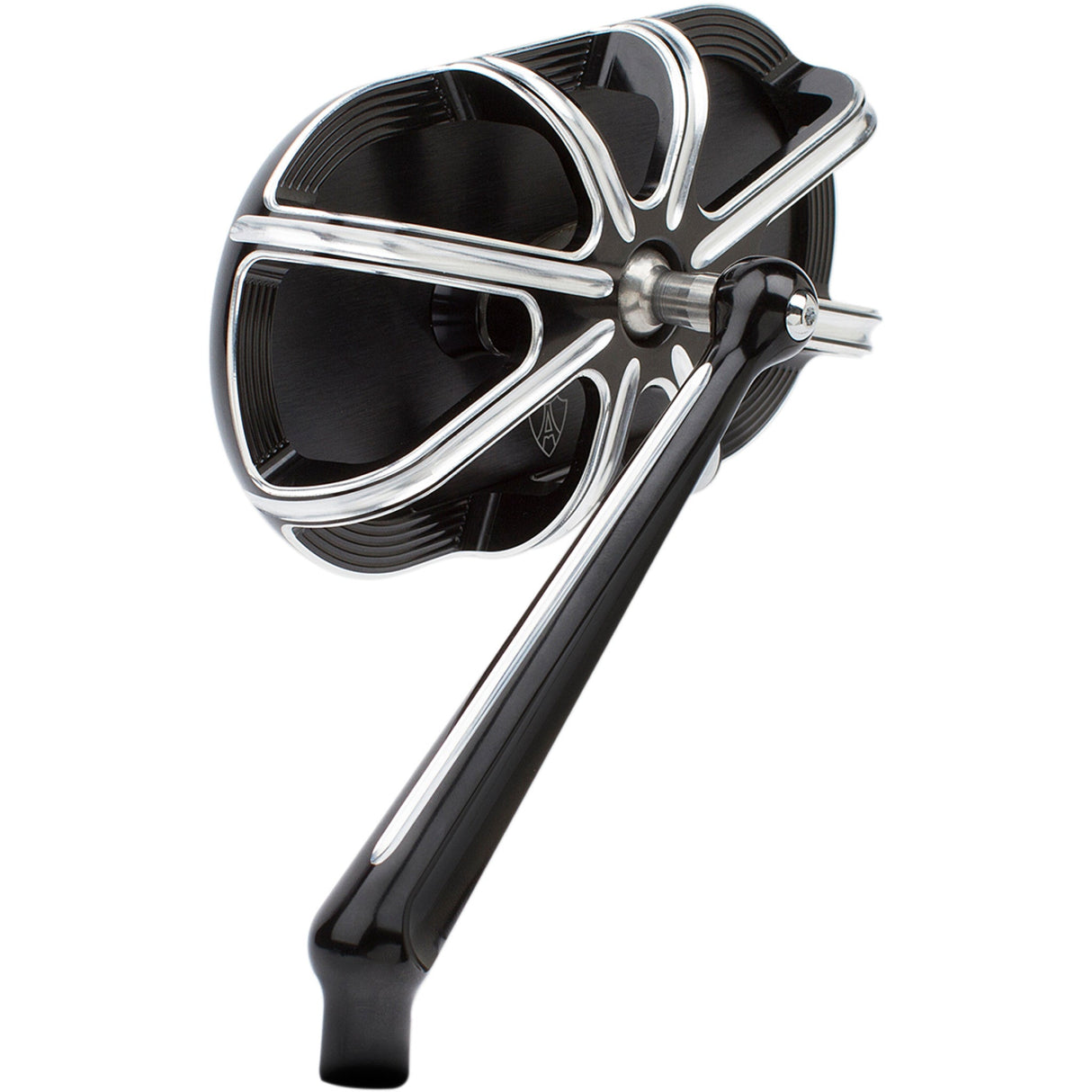 ARLEN NESS 0640-1201 13-160 Caged Series Mirror Mirror - Side View - Caged Series/10 Gauge - Black - Left