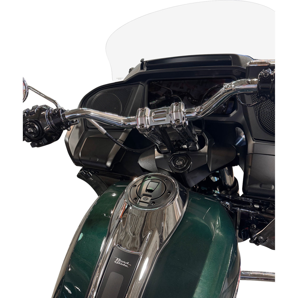 KODLIN USA 0602-1556 KUS55136 Ascent Pro Risers pullback - 8" - chrome